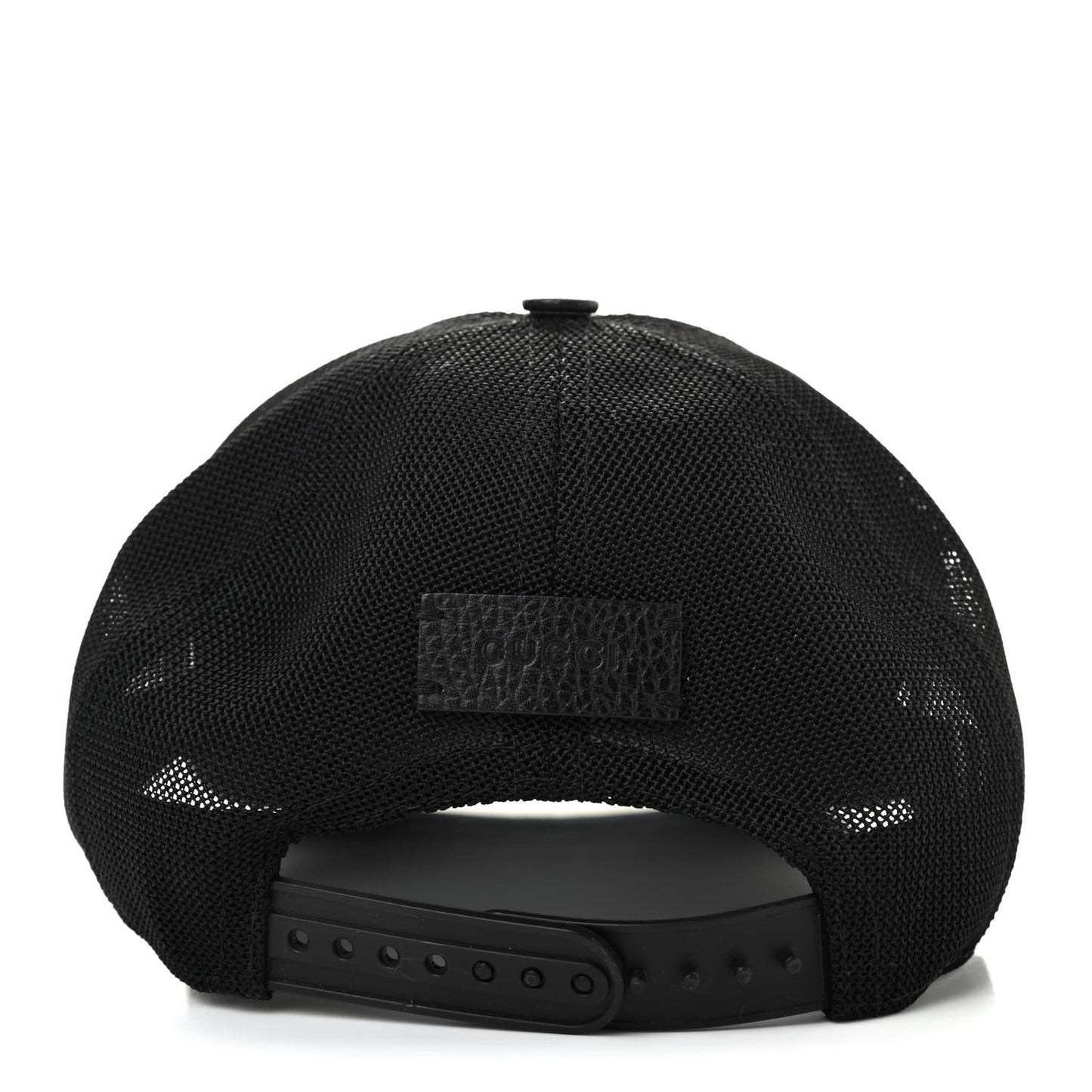 Nylon Monogram Baseball Hat L Black