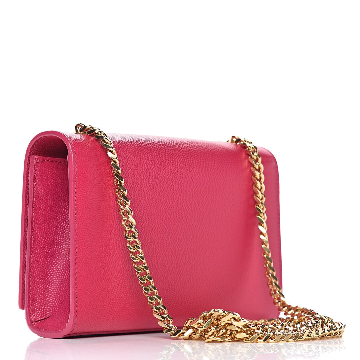 Grain De Poudre Small Monogram Kate Satchel Bubblegum
