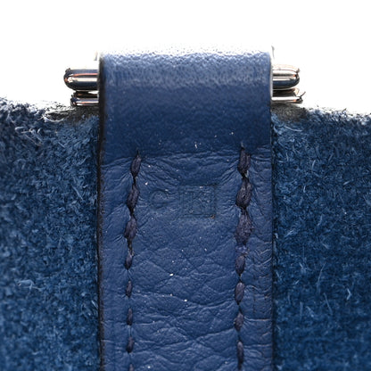Hermes Taurillon Clemence Picotin 18 PM Bleu Agate 7 of 10