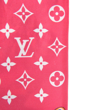 Louis Vuitton Silk Monogram World Of Love Bandeau White 6 of 7