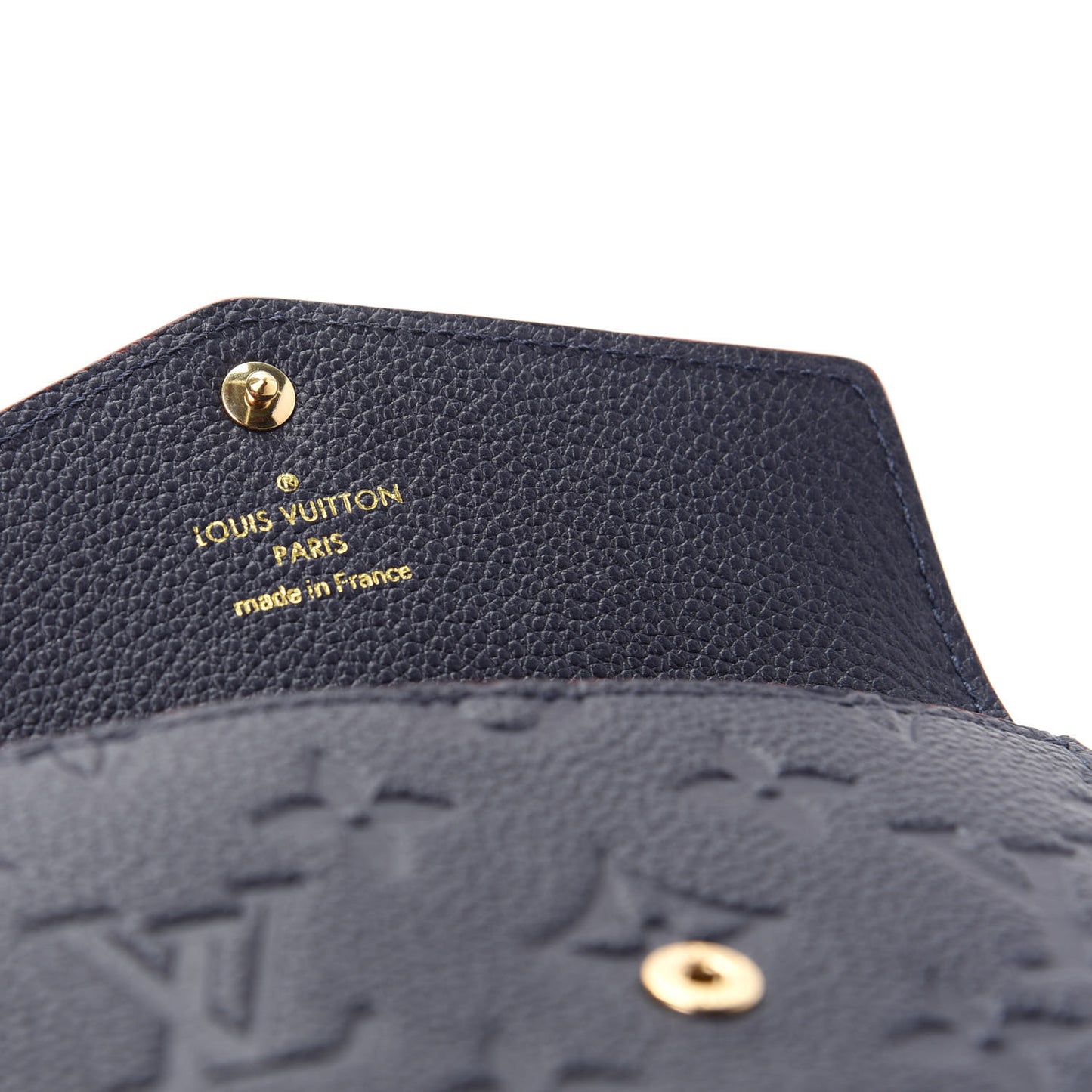 Empreinte Key Pouch Marine Rouge