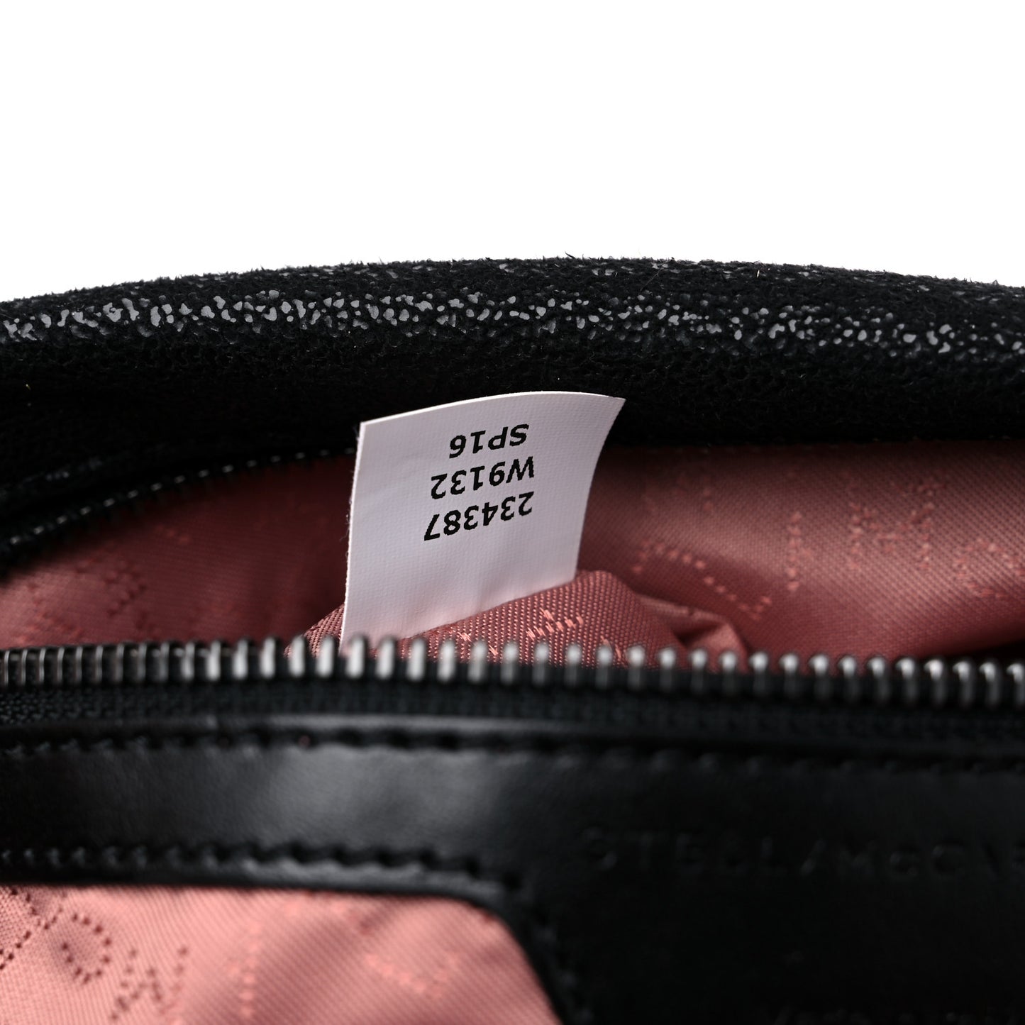 Shaggy Deer Falabella Fold Over Tote Black