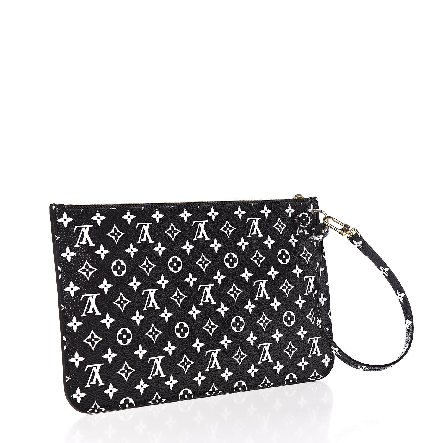 Louis Vuitton Monogram Giant Jungle Neverfull MM GM Pochette Black 3 of 7