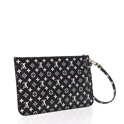 Louis Vuitton Monogram Giant Jungle Neverfull MM GM Pochette Black 3 of 7