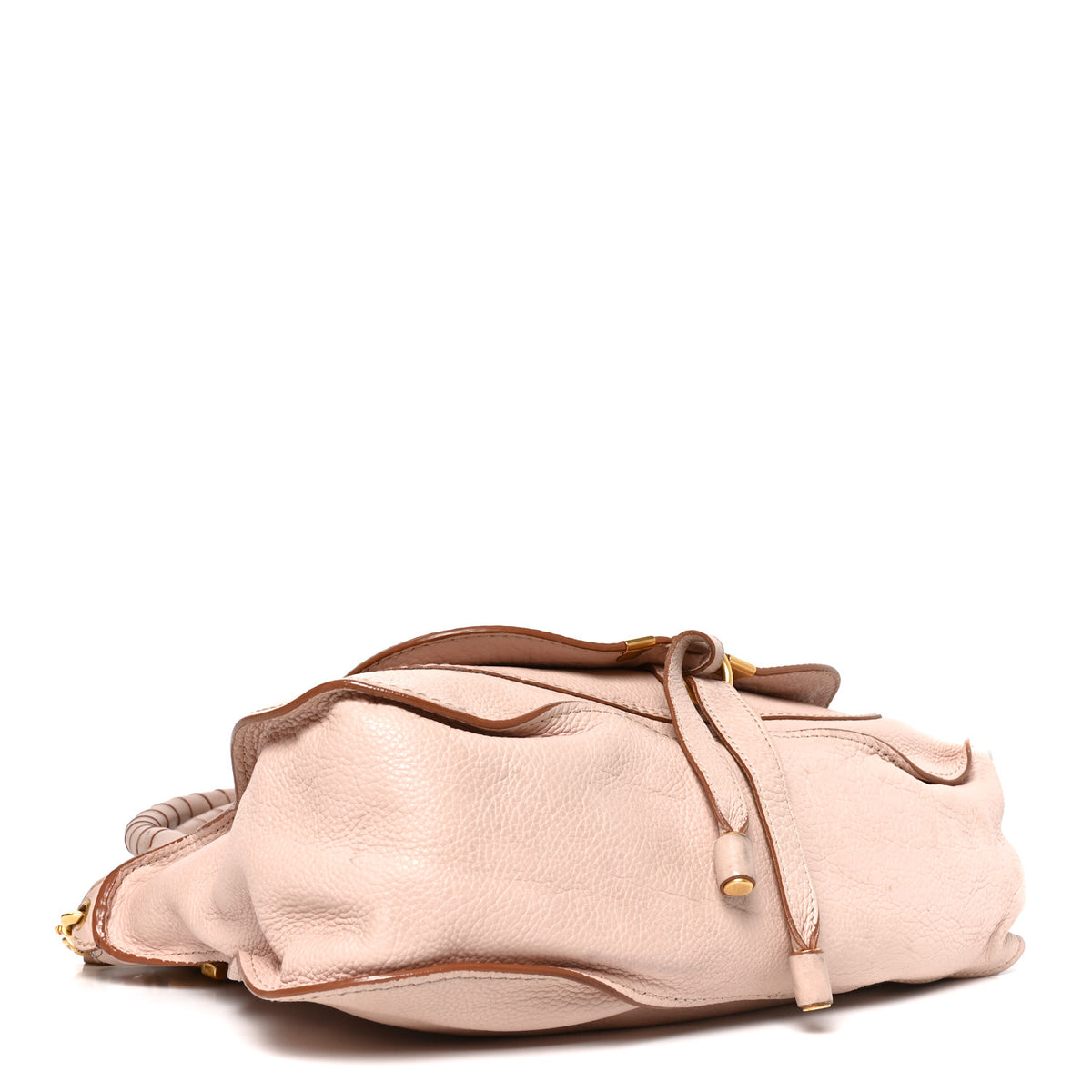 Chloe Calfskin Medium Marcie Satchel Nude Pink 3 of 9