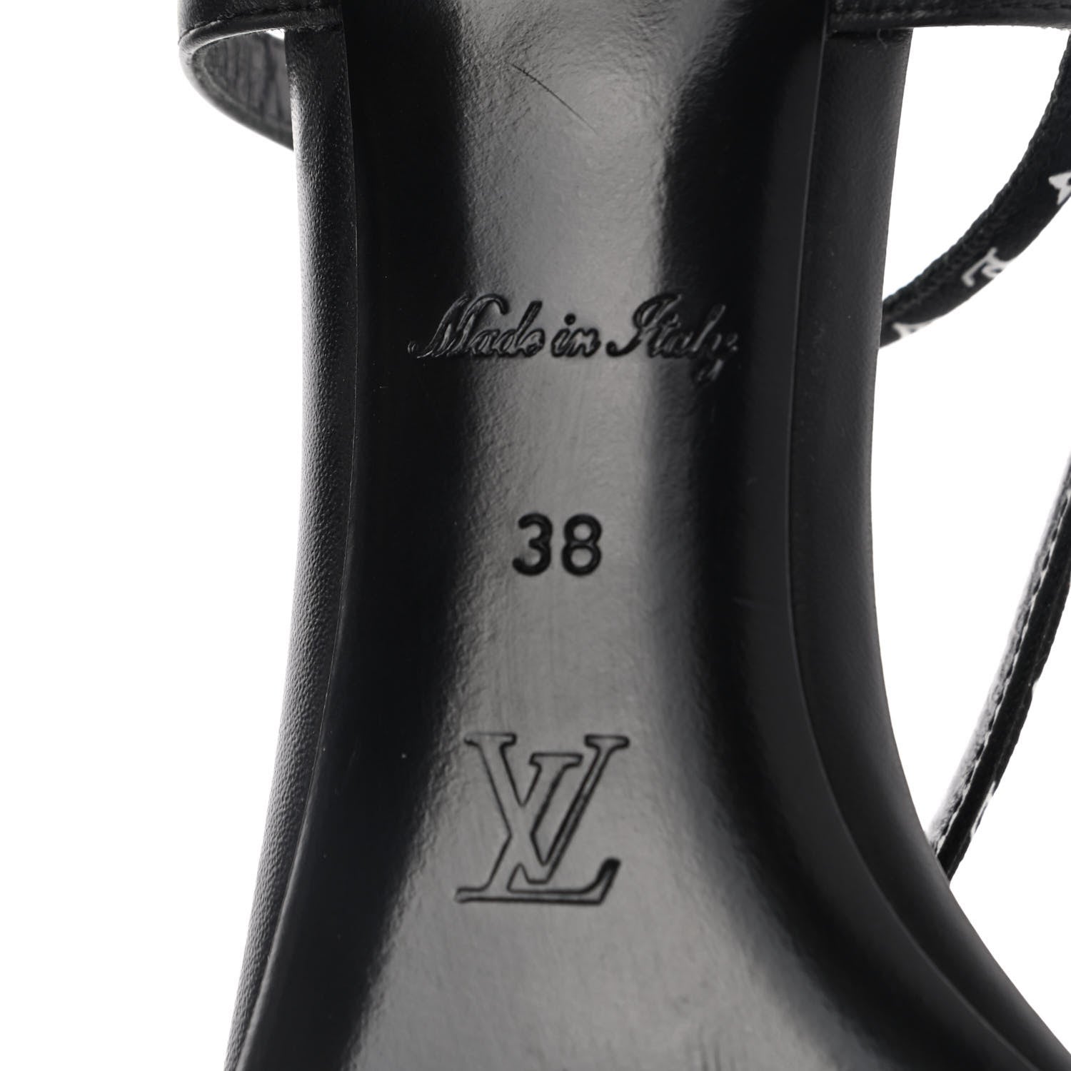 Louis Vuitton Citizen Thong Sandal 38 Black 6 of 7