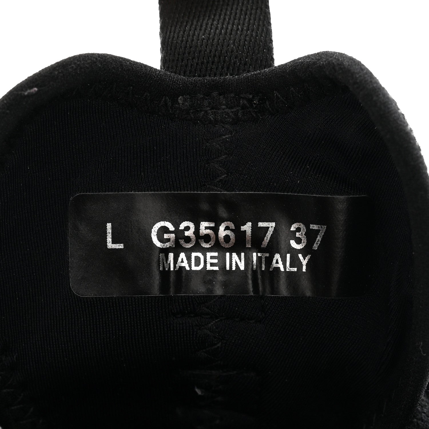 Chanel Velvet Calfskin Mixed Fibers CC Sneakers 37 Black 9 of 23