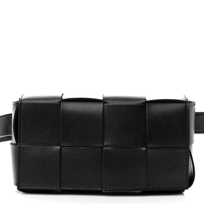 Bottega Veneta Nappa Maxi Intreccio The Belt Cassette Bag Black 7 of 9