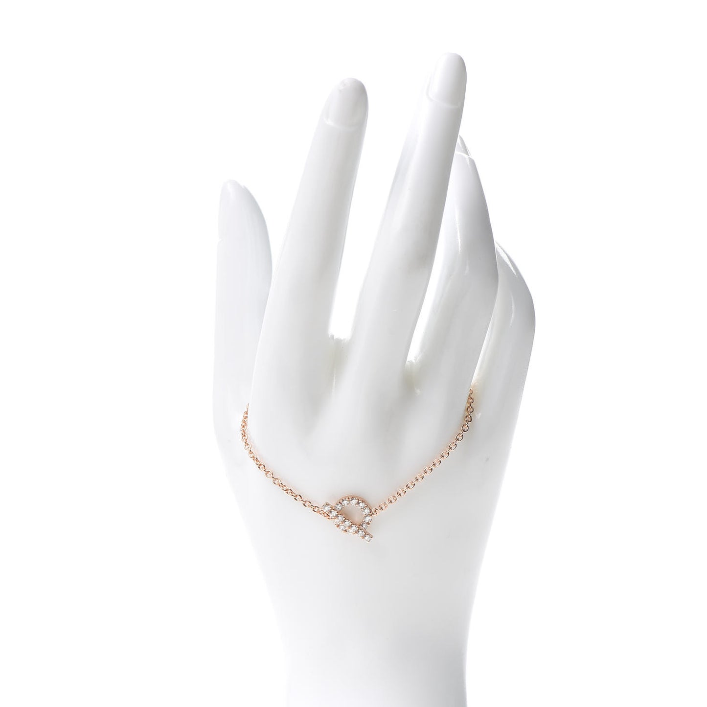 18K Rose Gold Diamond Finesse Bracelet ST