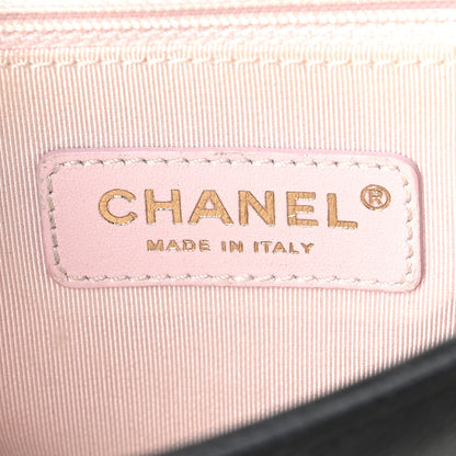 Chanel Caviar Quilted Small Studded Flap Black 6 of 10