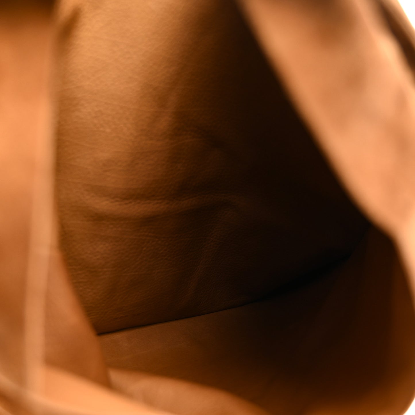 Suede Small Bindle Bag Bistre Ecru