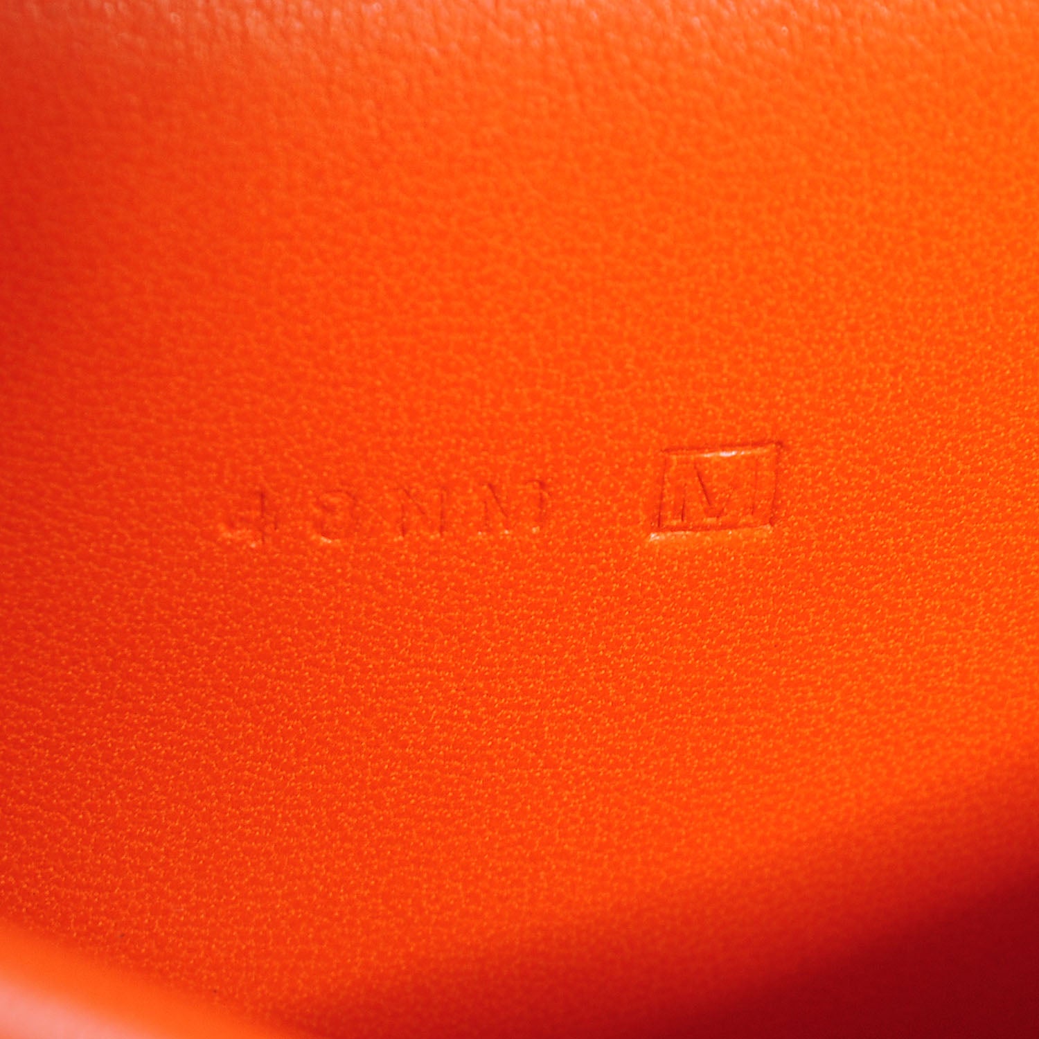 Hermes Togo Dogon Duo Wallet Orange 9 of 11
