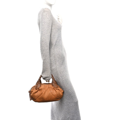 Fendi Nappa Nuvolata Spy Bowler Naturale Oro 2 of 12