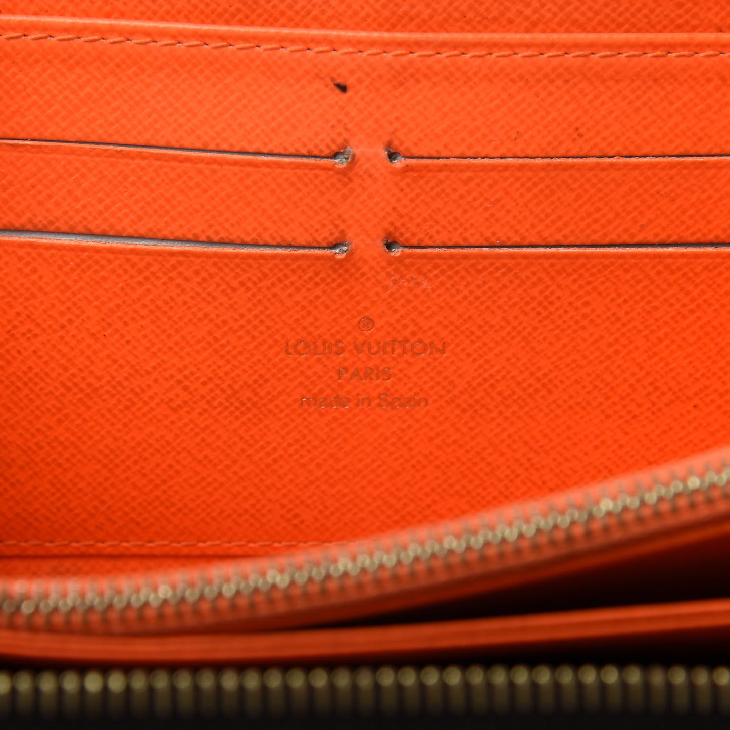 Monogram Graffiti Zippy Wallet Orange