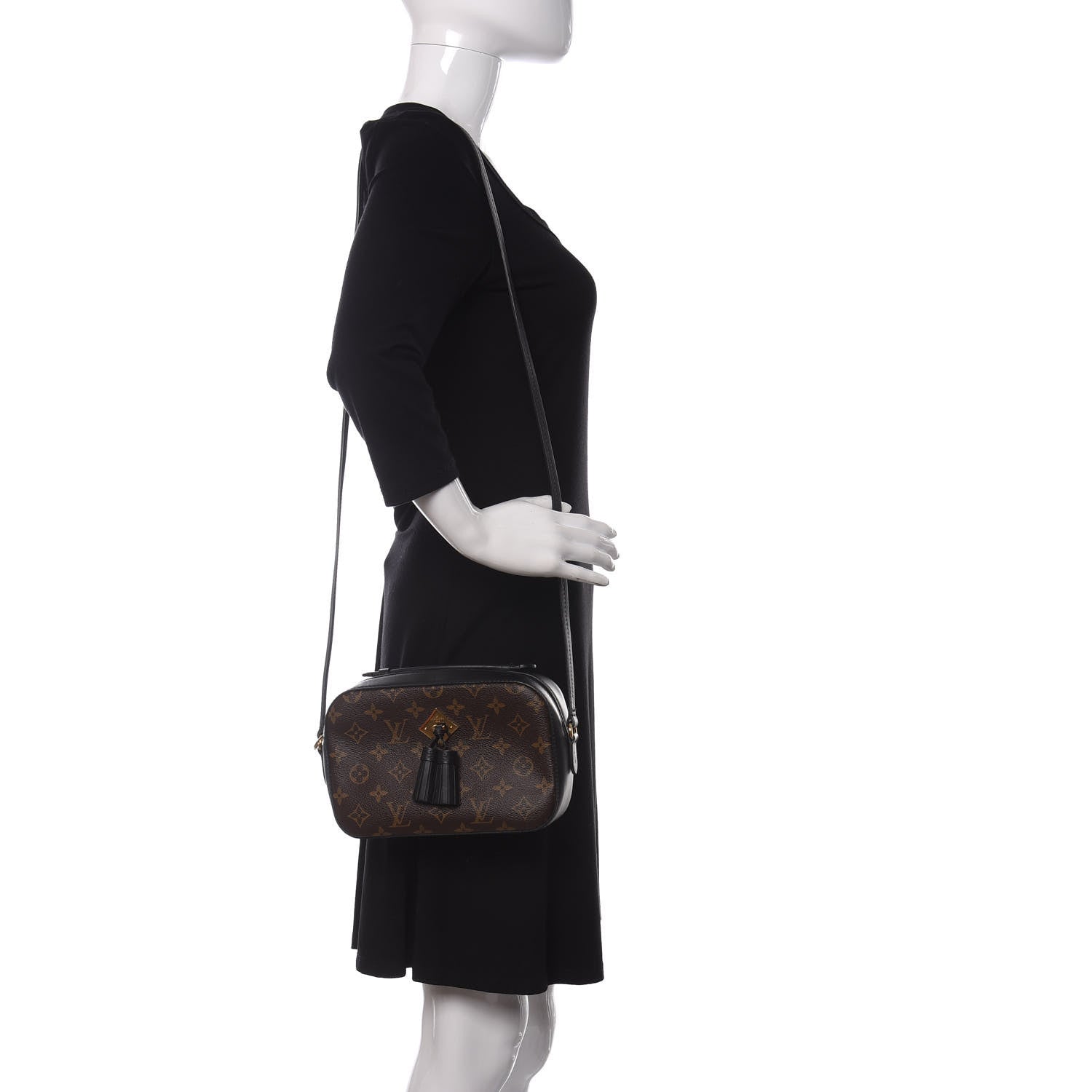 Louis Vuitton Monogram Saintonge Black 2 of 13