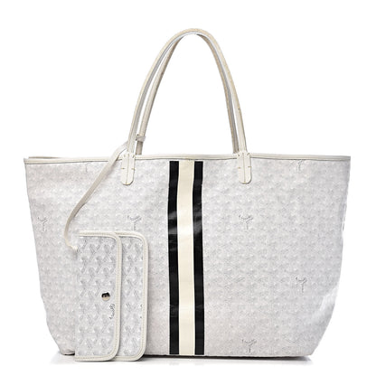 Goyard Goyardine Saint Louis GM White 1 of 20