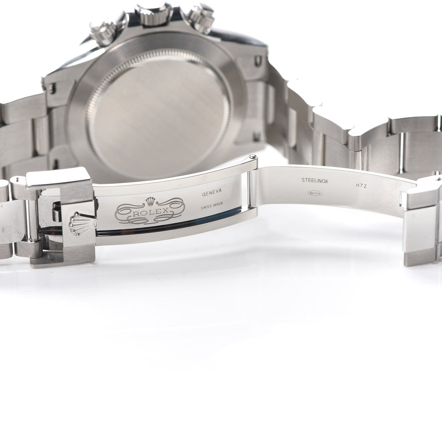 Stainless Steel 40mm Oyster Perpetual Cosmograph Daytona Watch Black 116500LN