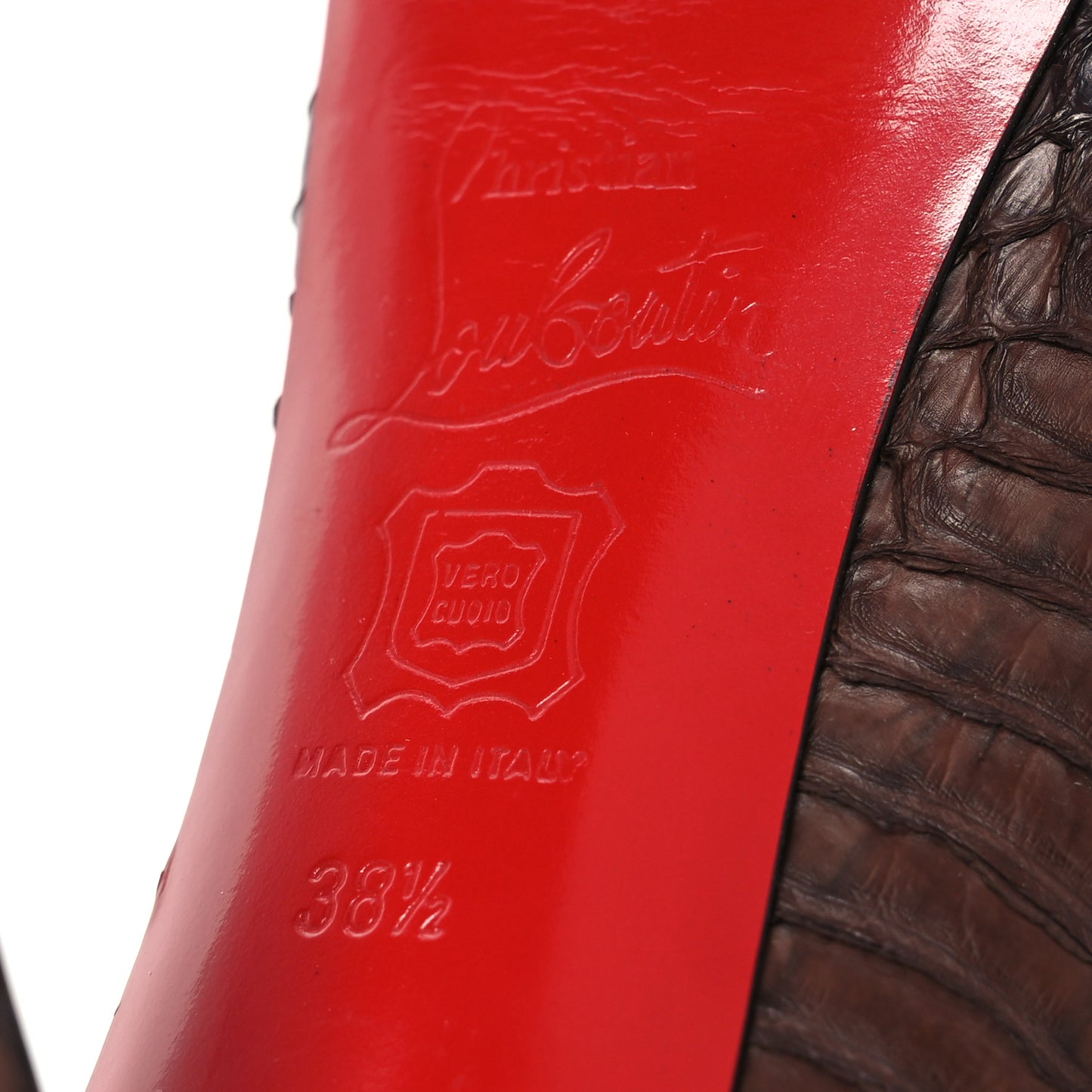 Watersnake Altadama 140 Pumps 38.5 Testa Di Moro