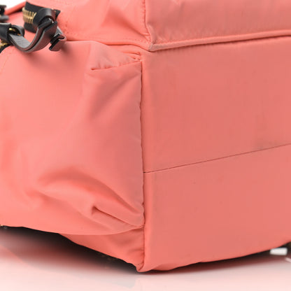 Burberry Nylon Medium Rucksack Backpack Bright Coral Pink 7 of 13
