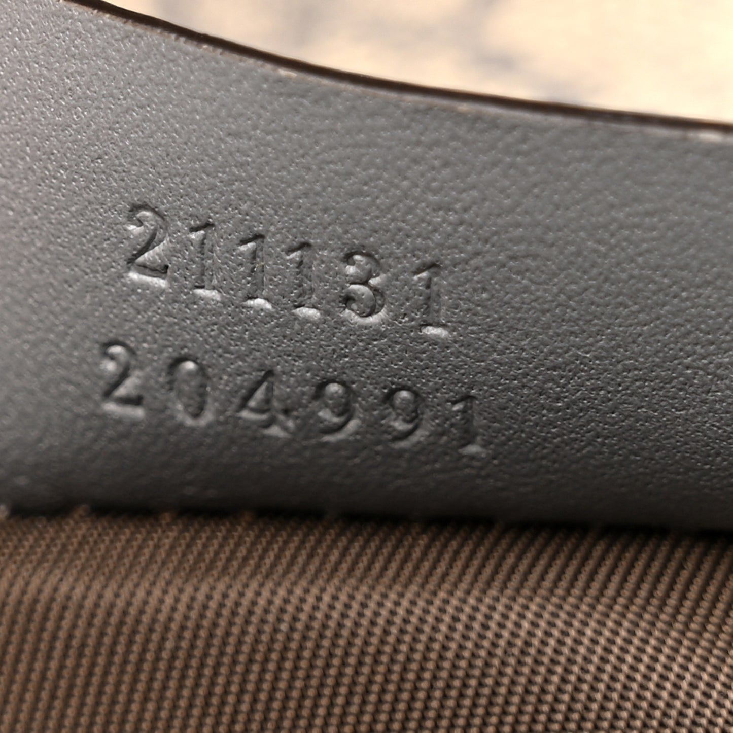 GG Plus Monogram Messenger Diaper Bag Ecru Grigio