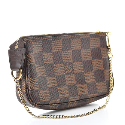 Louis Vuitton Damier Ebene Mini Pochette Accessories 3 of 8