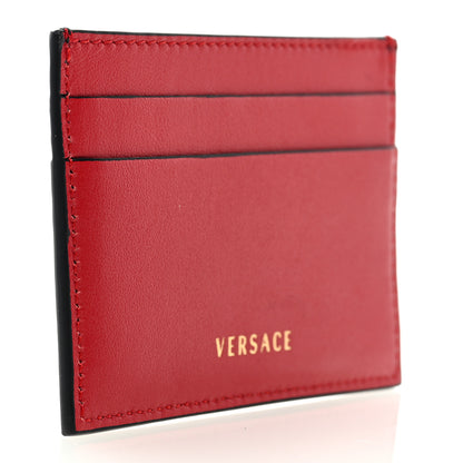 Versace X DISNEY Nappa Cinderella Print Card Holder Red Multicolor 3 of 7
