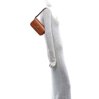 Celine Natural Calfskin Triomphe Shoulder Bag Tan 2 of 10
