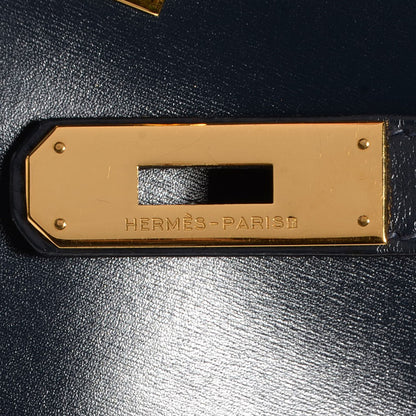 Hermes Box Kelly Retourne 32 Indigo 11 of 22