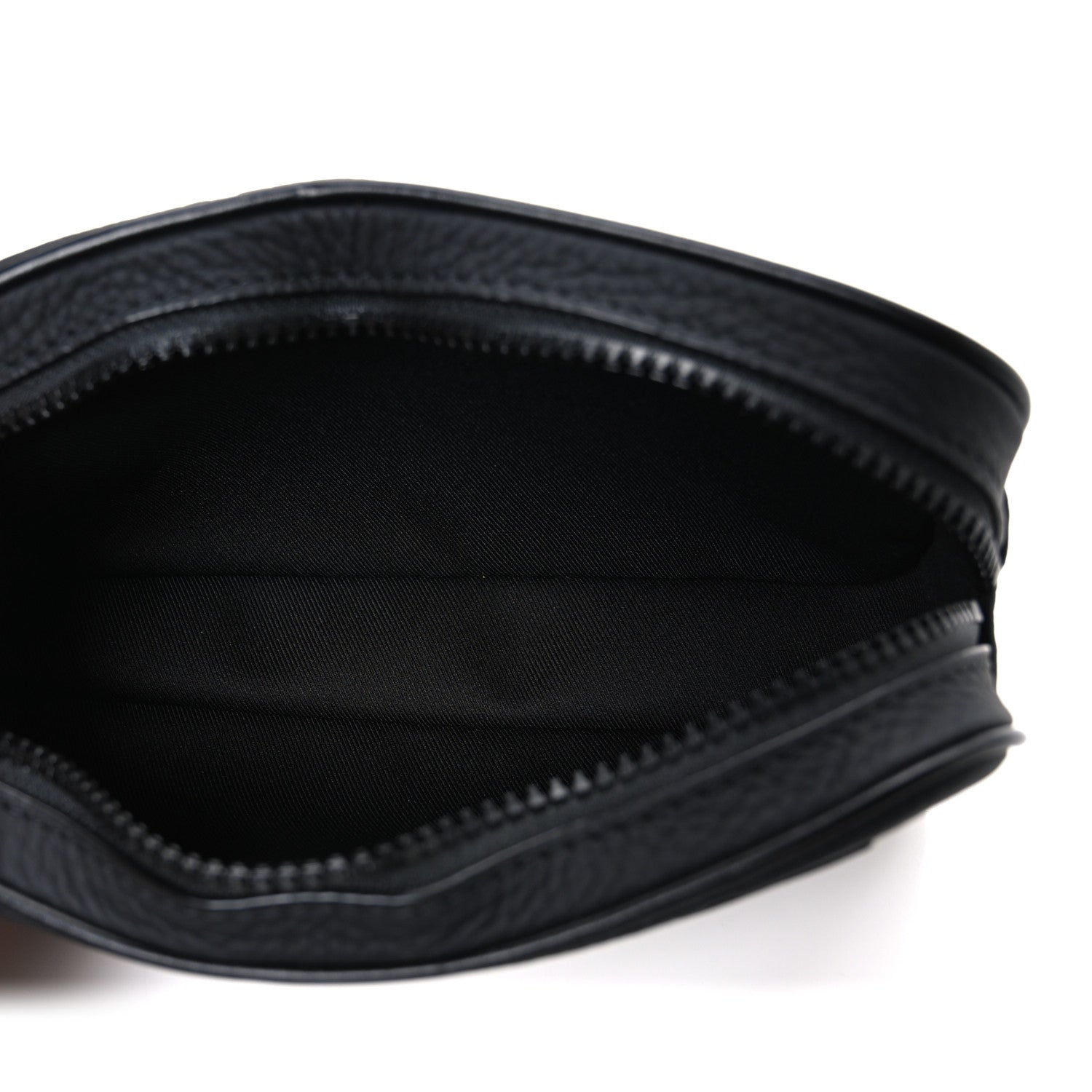 Louis Vuitton Taurillon Monogram Uniformes Solar Ray Soft Pochette Volga Belt Bag Black 4 of 9
