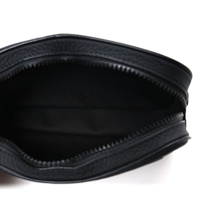 Louis Vuitton Taurillon Monogram Uniformes Solar Ray Soft Pochette Volga Belt Bag Black 4 of 9