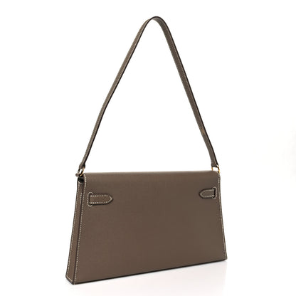 Hermes Madame Calfskin Kelly Elan Etoupe 3 of 11