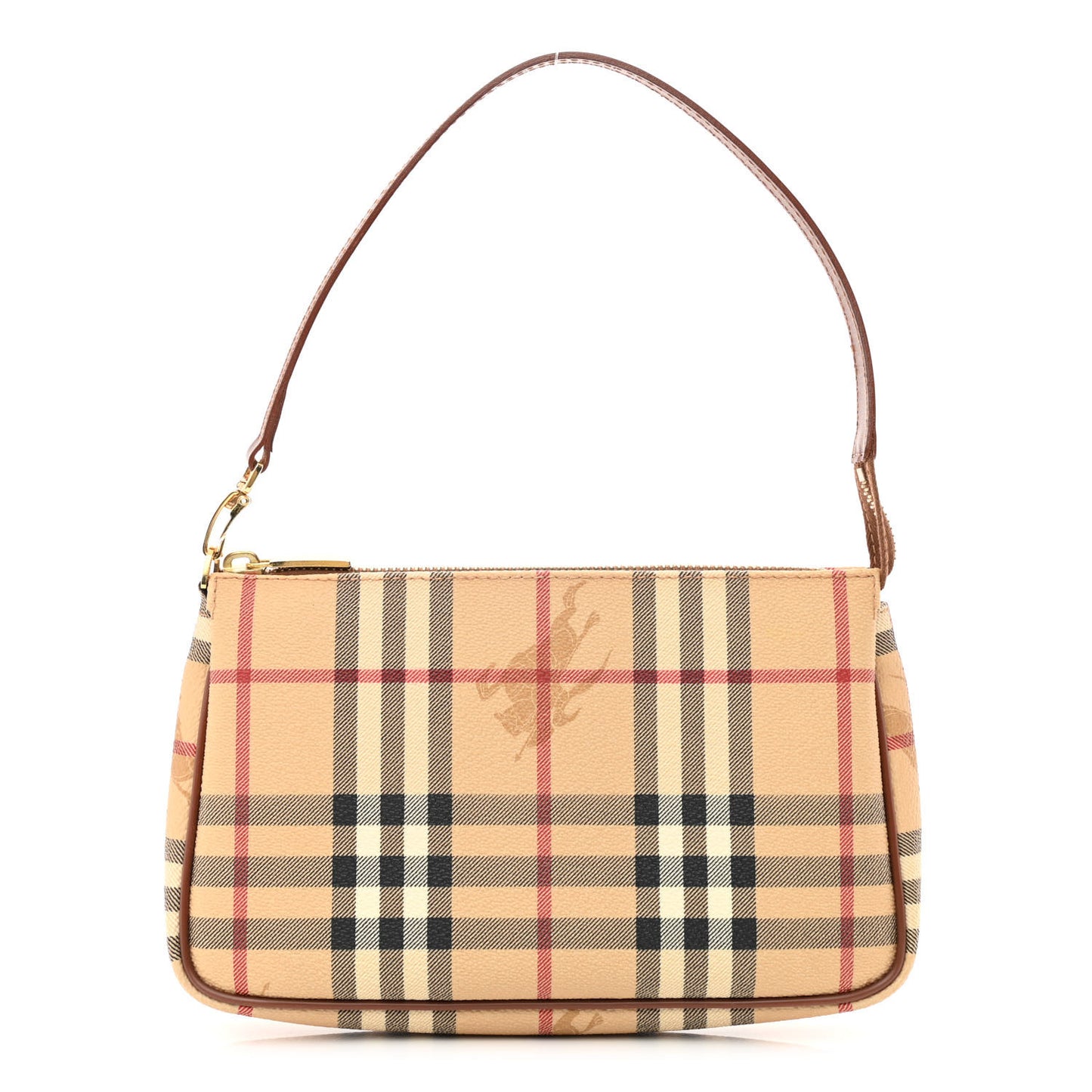Haymarket Check Pochette Chocolate