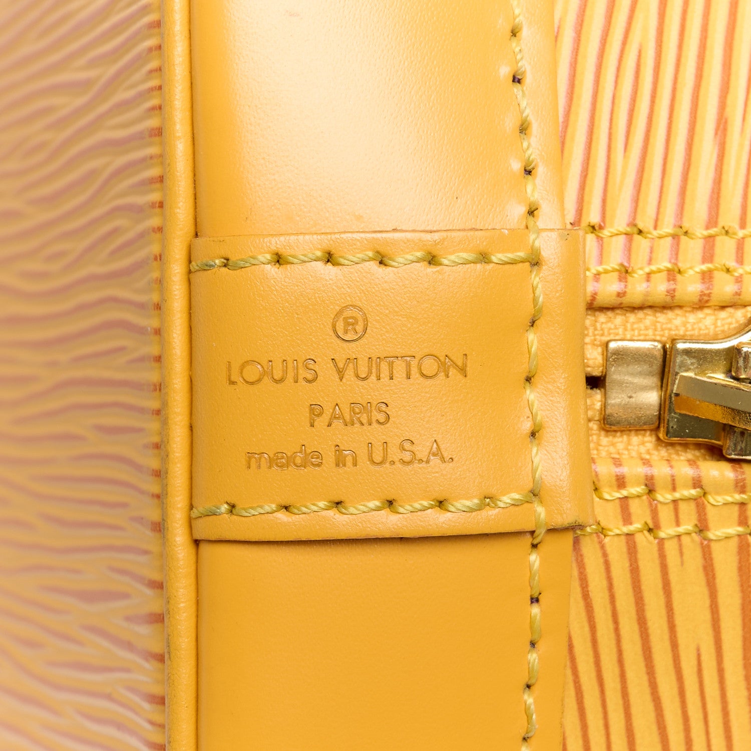 Louis Vuitton Epi Alma PM Tassil 9 of 12
