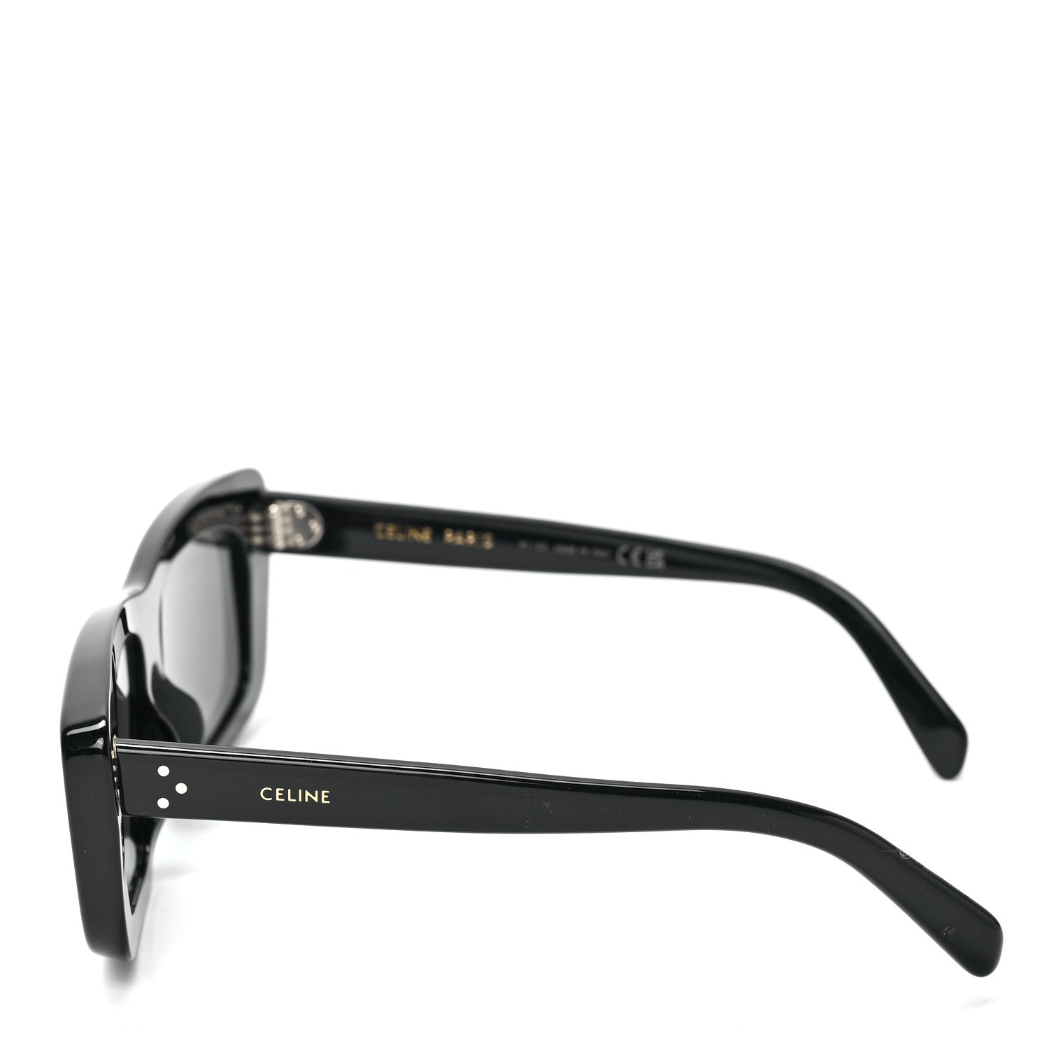 Celine Acetate Sunglasses CL402591 Black 3 of 6
