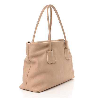 Burberry London Grainy Calfskin Medium Baynard Tote Nude 3 of 16