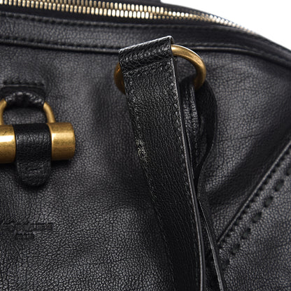 Saint Laurent Calfskin Oversized Muse Black 8 of 11