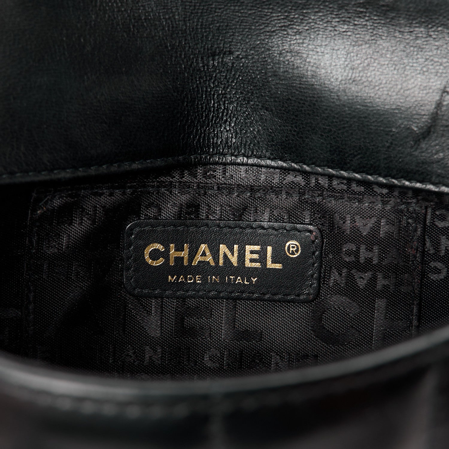 Chanel Lambskin Quilted Mini Chocolate Bar Camellia Flap Black 6 of 11