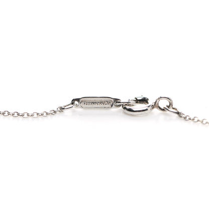 Tiffany Sterling Silver Signature X Pendant Necklace 5 of 7