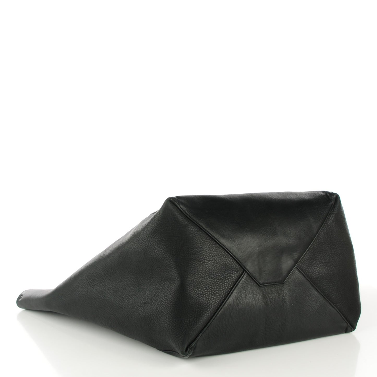 Calfskin Large Horizontal Cabas Phantom Black