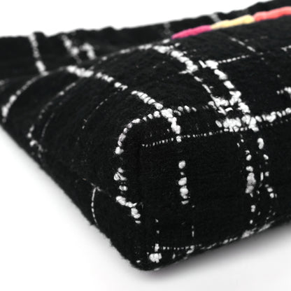 Chanel Wool Tweed Quilted Chanel 22 Black Multicolor 9 of 10
