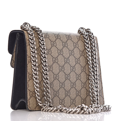 Gucci GG Supreme Monogram Mini Dionysus Shoulder Bag Black 3 of 10
