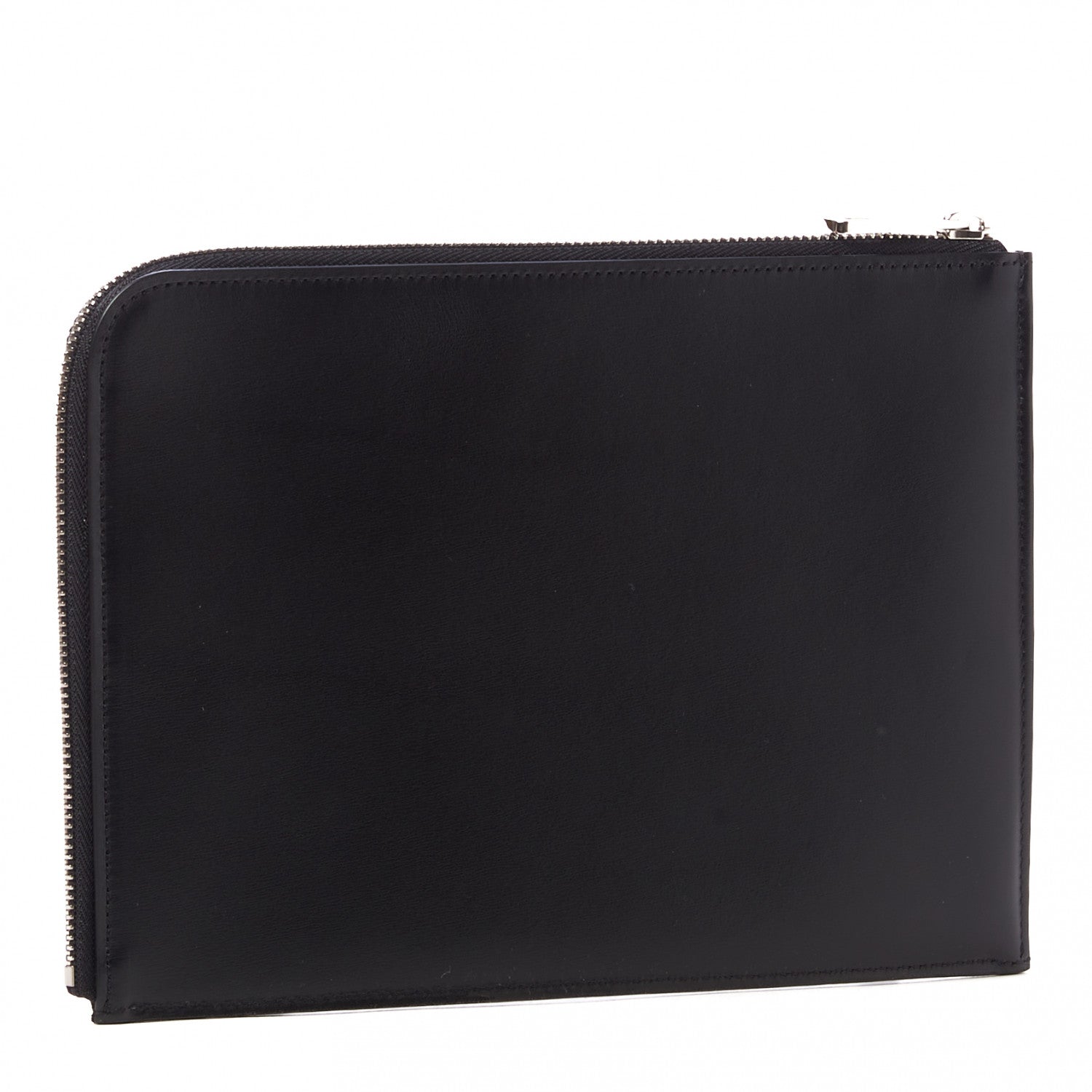 Louis Vuitton Calfskin Souple Pochette Jour PM Black 2 of 8