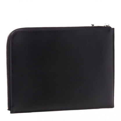 Louis Vuitton Calfskin Souple Pochette Jour PM Black 2 of 8
