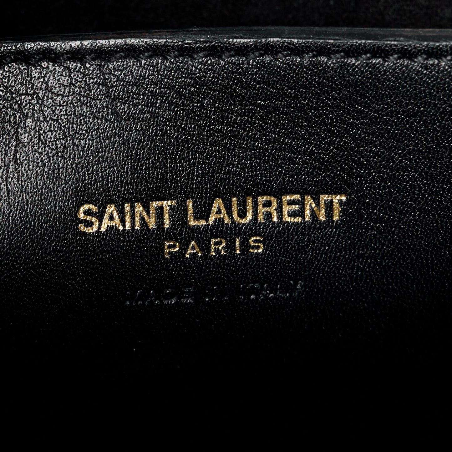 Smooth Calfskin Small Monogram Cabas Black