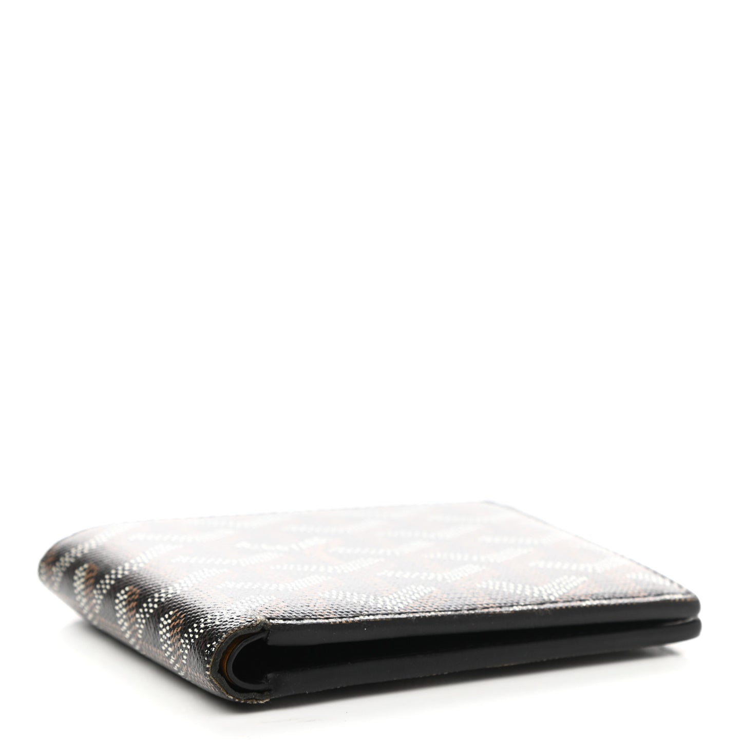 Goyardine Bi-Fold Victoire PM Wallet Black
