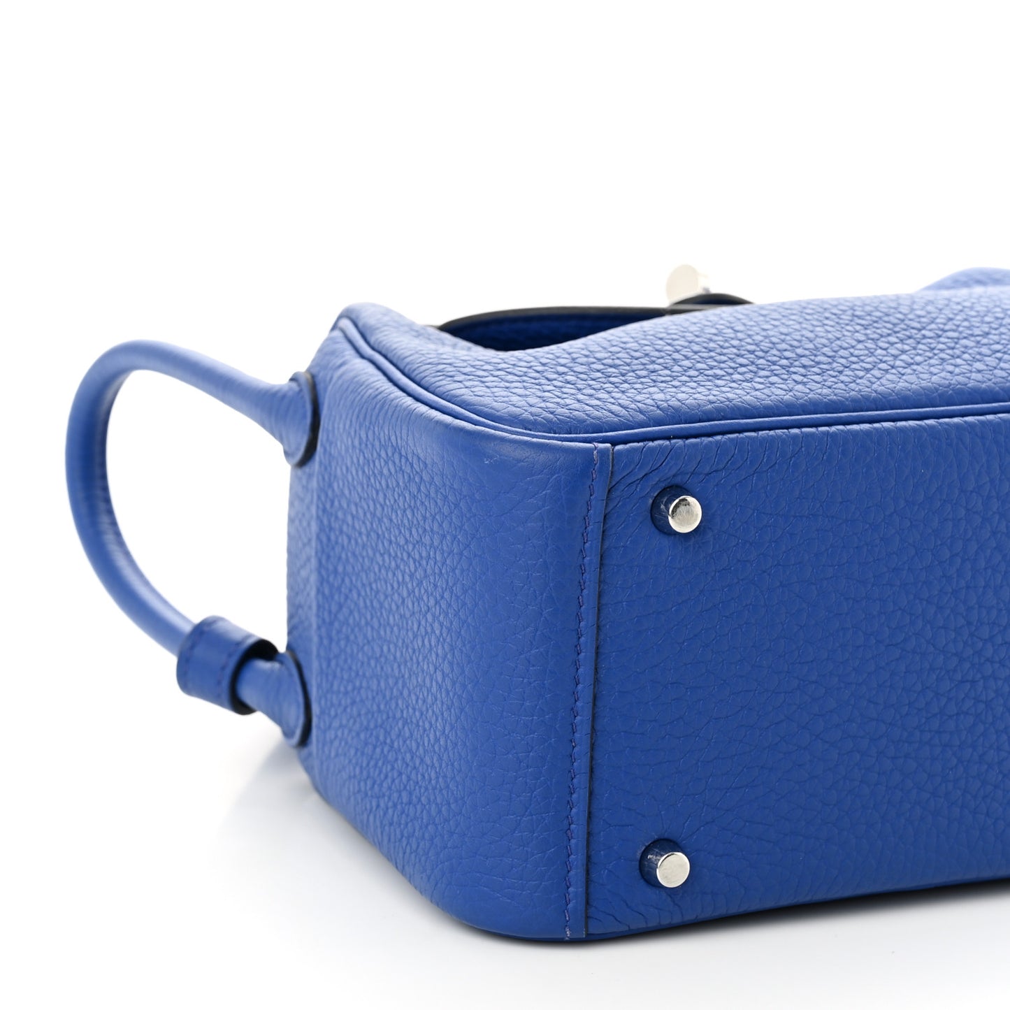 Taurillon Clemence Mini Lindy 20 Bleu Electrique