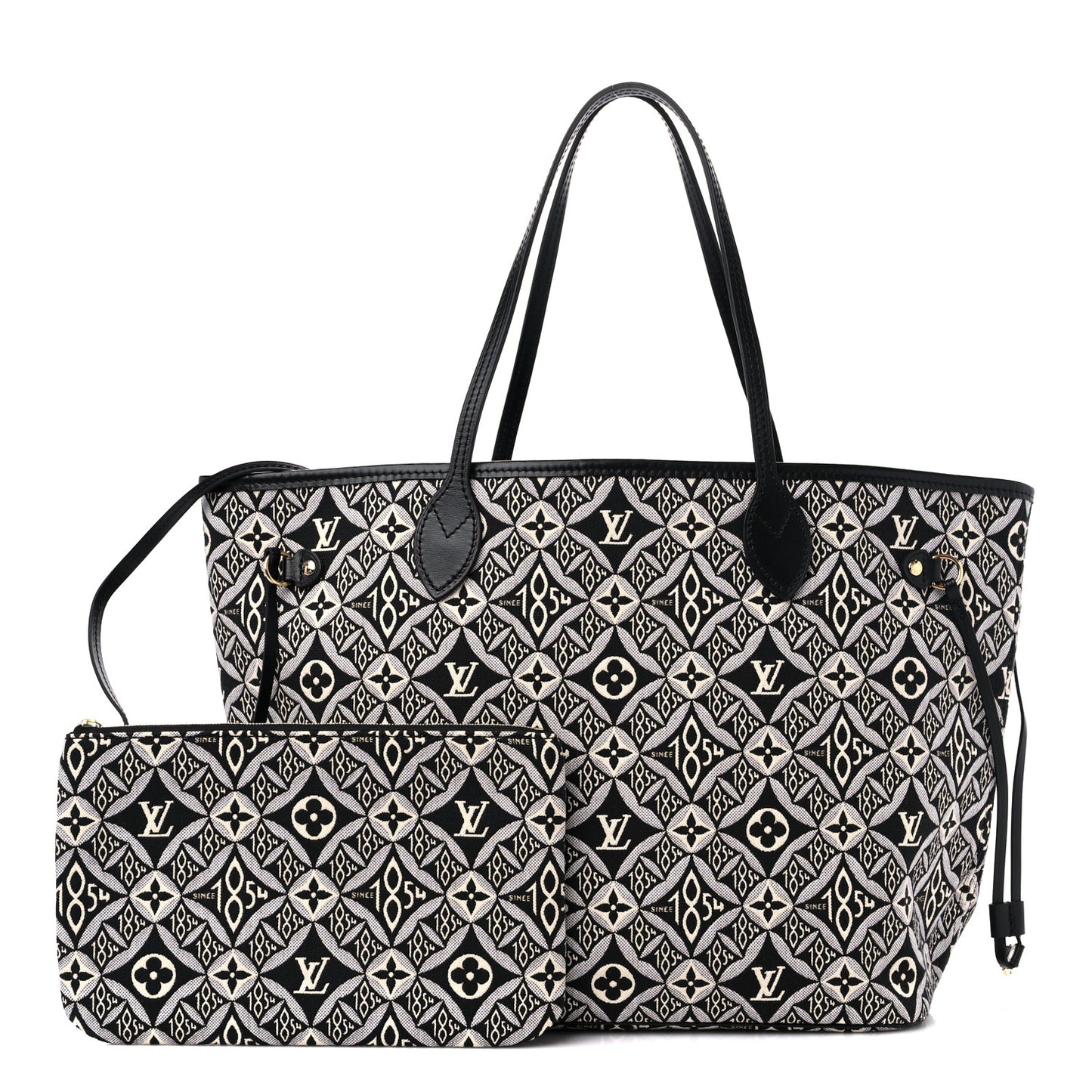 Jacquard Since 1854 Neverfull MM Grey