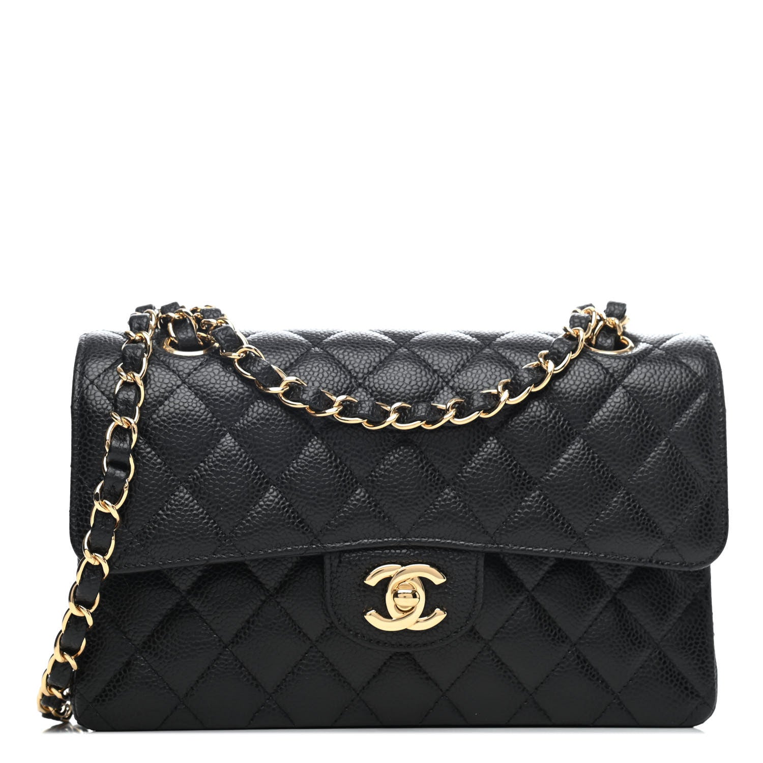 Chanel Caviar Quilted Small Double Flap Black 1 of 4