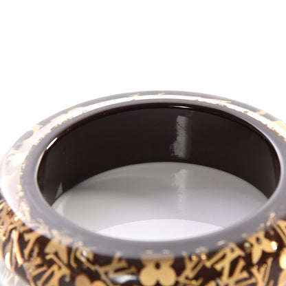 Louis Vuitton Resin Swarovski Medium Inclusion Bracelet GM Marron 4 of 8