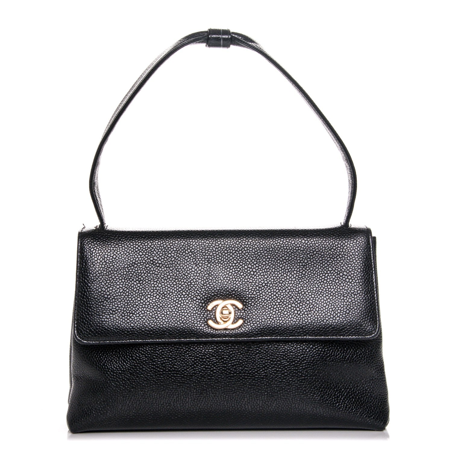 Chanel Caviar Small Kelly Flap Black 1 of 9